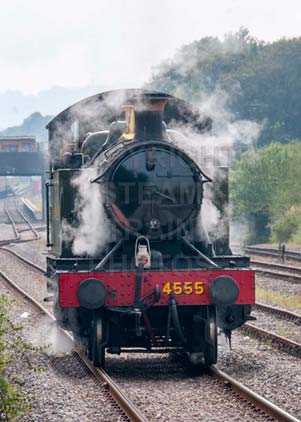 Purchase photo of 4555 2-6-2T at Dartmouth Steam Railway